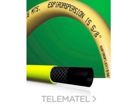 Rollo 25m. Manguera Espiroasp. Amarilla 25 1 Espiroflex