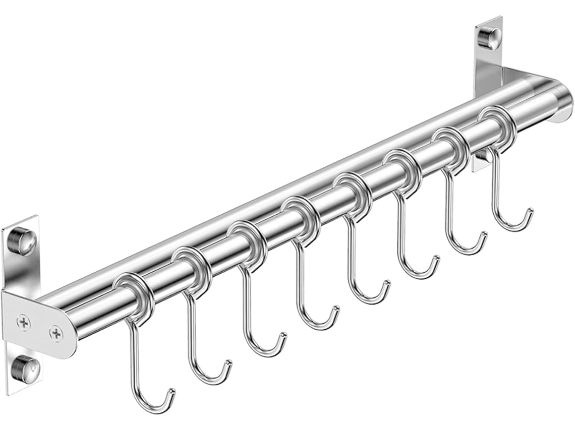 Suporte Duplo De 40 Cm Para Pendurar, Em Aço Inoxidável 304, Instalaçã