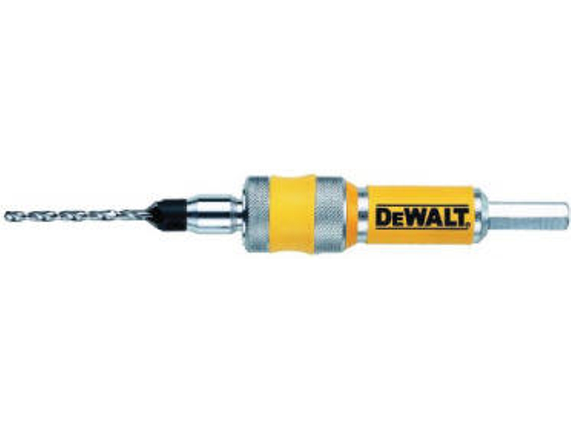 Adaptador com Broca Piloto, Escareador Nº8 E Ponta de Aparafusar Pz2 DEWALT