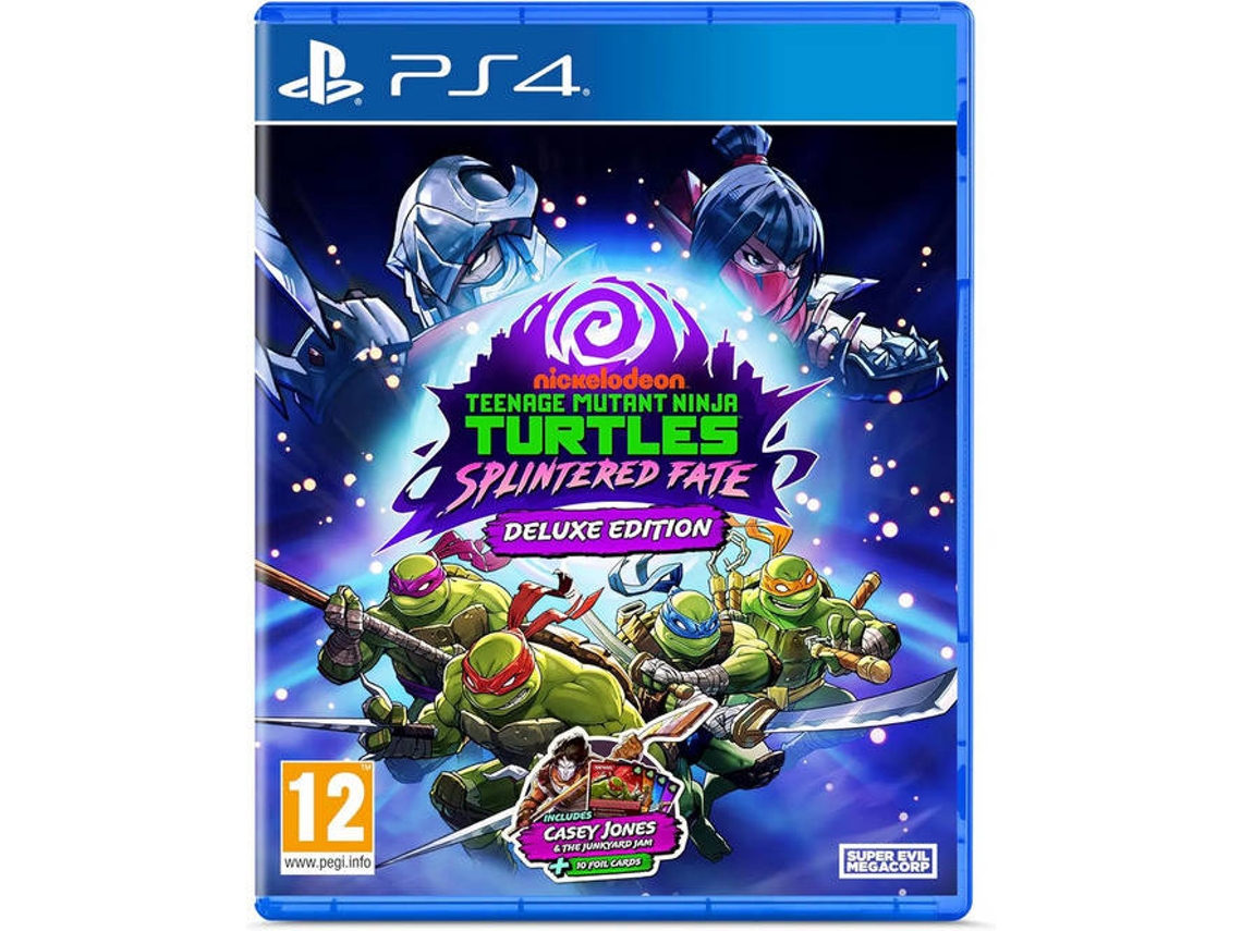 Jogo PS4 Teenage Mutant Ninja Turtles: Splintered Fate - Deluxe Edition