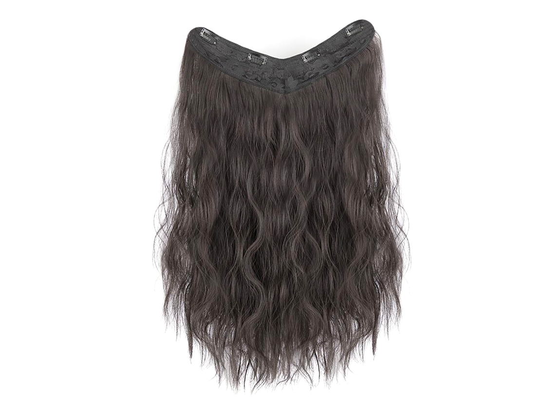Extensão De Cabelo Humano Com Clips Para Estilo - Textura Realista, Fácil De Usar E Fixação Firme