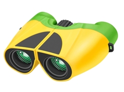 10x22 Binóculos Infantis Binóculos Ópticos De Alta Qualidade Binóculos Compactos Para Adultos À Prova Dágua Hd Bestvite (amarelo Verde)