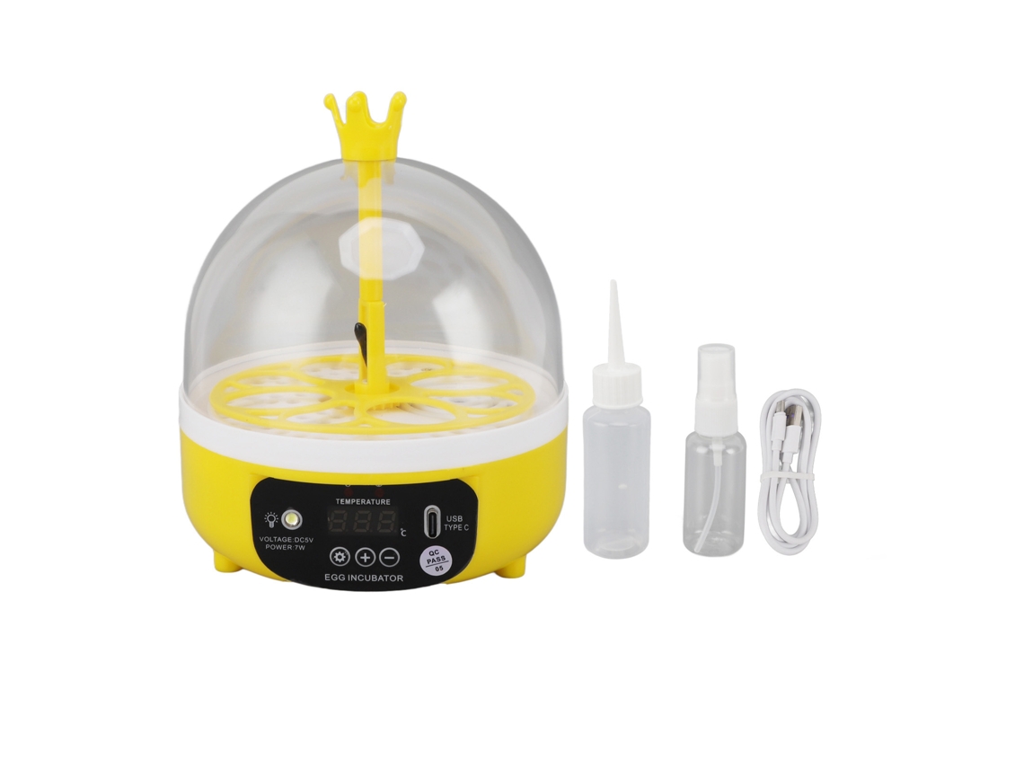 Mini Incubadora de Ovos Automática com Controle de Temperatura e Umidade | MARCA
