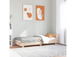 Vidaxl Cama Sem Colchão 90x190 Cm Madeira de Pinho Maciça