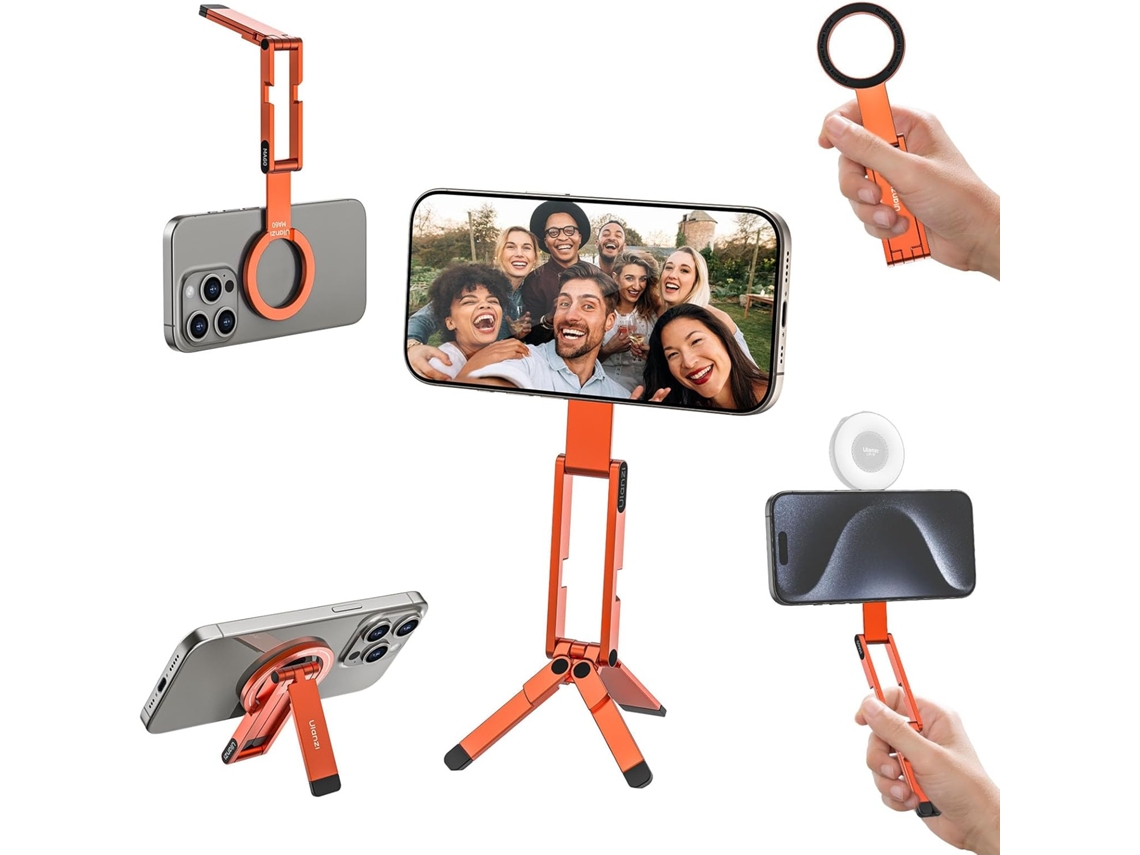 Tripé Magnético Para Celular, Mini Tripé De Alumínio Com Ímã Forte.