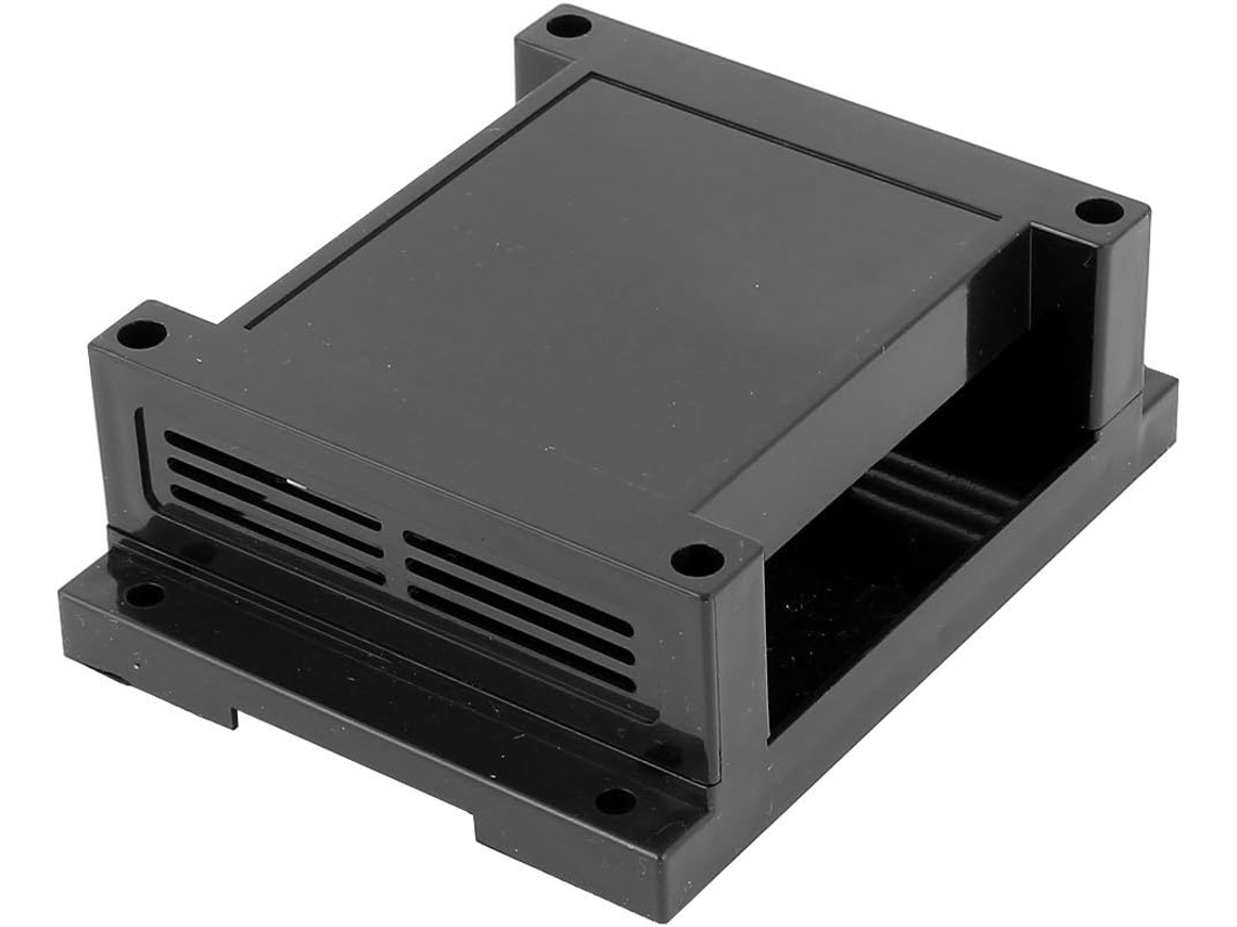 Terminal de Junção Elétrica Plástico para Projetos , 115 Mm X 90 40 Plugue Preto CHABERLU