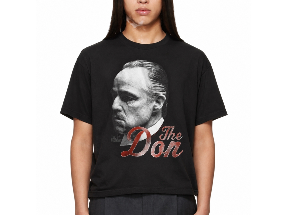 Rockinstone Godfather Cant Refuse The Don Black Adult T-shirt Size:l