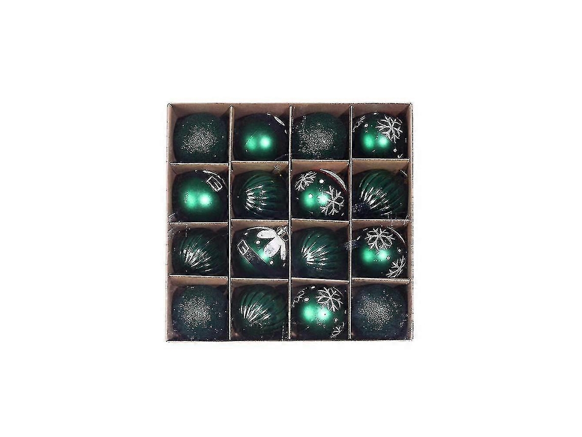 Bolas De Natal 16 Peças Inquebráveis ​​Para Enfeites De Árvore De Natal Olysi Shop