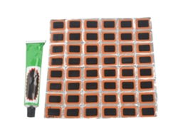 48 Remendos Ovais De Borracha Pretos Para Pneus (bicicletas/btt/tubeless) + 1 Tubo De Cola – Kit De Reparação De Pneus E Câmaras De Ar_yua