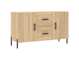 Sideboard, Sideboards Vidaxl Marrom Madeira Processada (n/a)