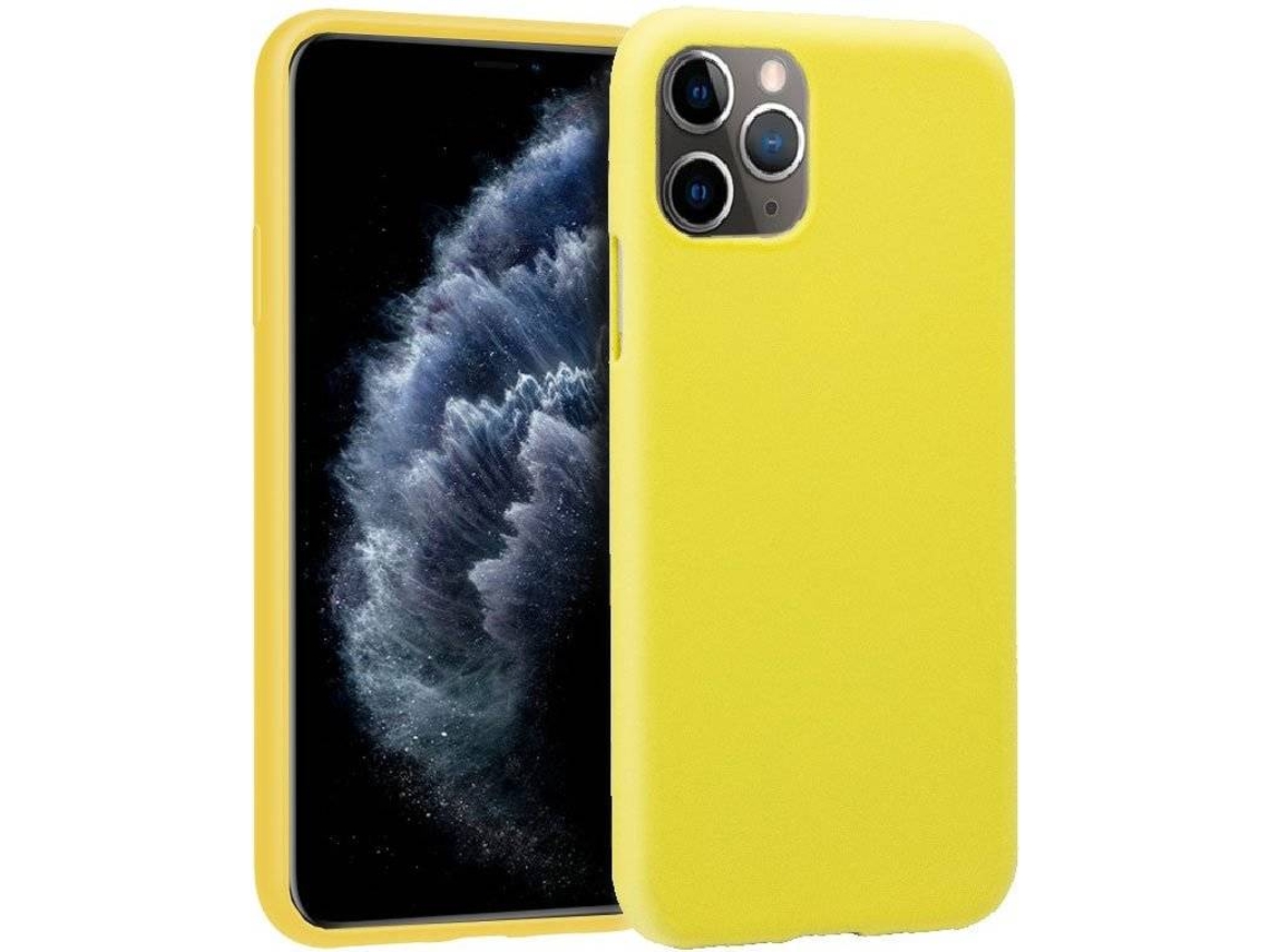 Capa iPhone 11 Pro COOL Silicone Amarelo