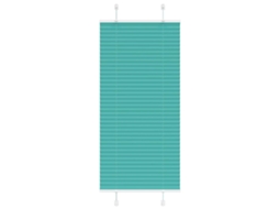 Vidaxl Gasolina Verde Plissada Cega 65x100 Cm Largura Tecido 64,4 Cm