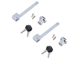 2 Fechaduras Para Portas De Vidro Deslizantes Com Chave, Armários Deslizantes, Fechadura Segurança Vitrines