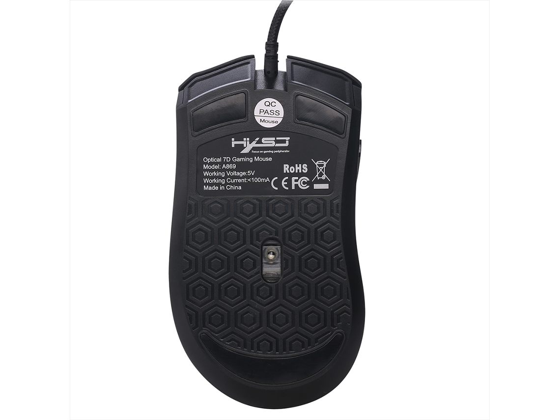 Mouse Gamer LAXISCREED 3200dpi 7 Botões