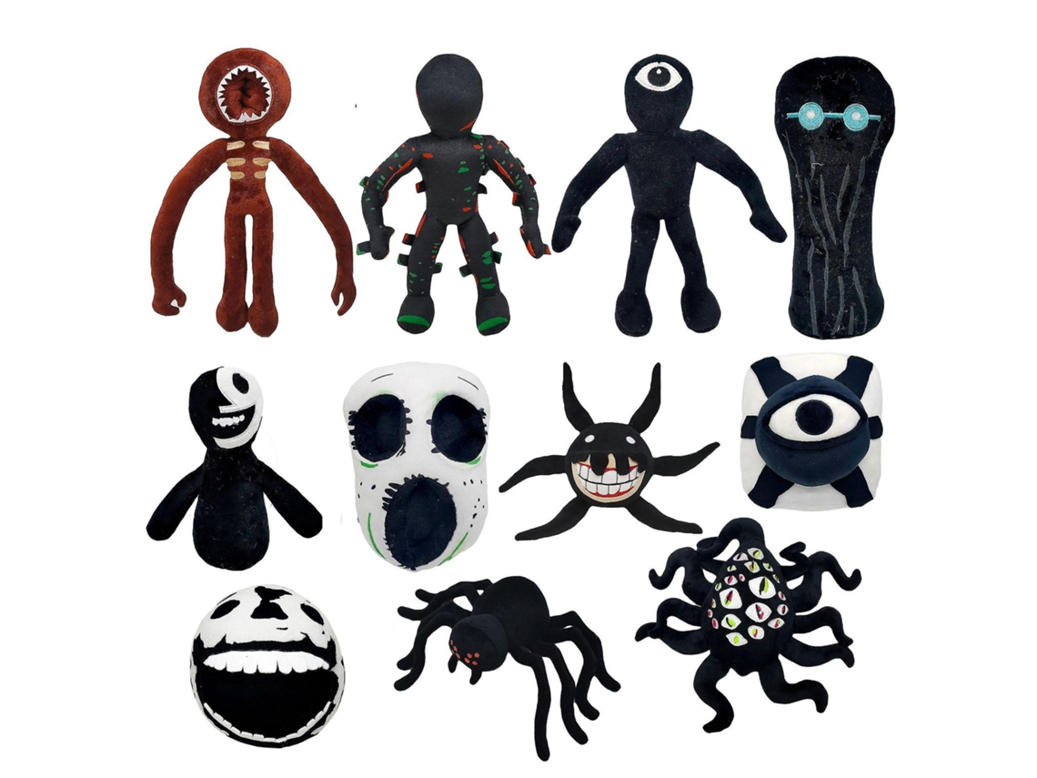 10 Pçs/set Portas Roblox Figura Pelúcia Brinquedos De Pelúcia Anime Macio Presentes De Natal E Halloween Ly Ebike