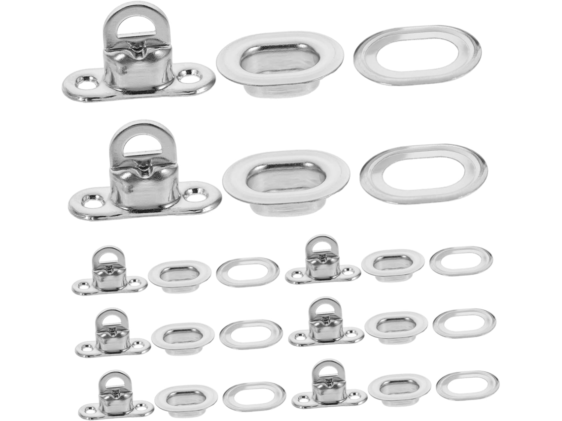 Fecho Oval De Latão Resistente Às Intempéries, Fácil De Instalar, Com Sistema De Torção