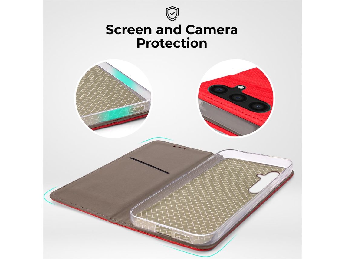 Capa para Samsung MOOZY Vermelho