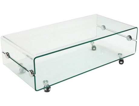 Mesa de Centro em Vidro Curvado Melbourne IBERA HOME