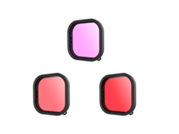 Filtros À Prova D'água Telesin Para Acessórios De Filmagem Gopro Hero 9 10 11 12