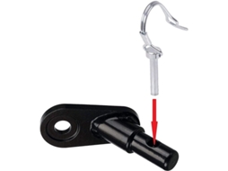 Engate para Reboque de Bicicleta com Pino de Bloqueio 1x