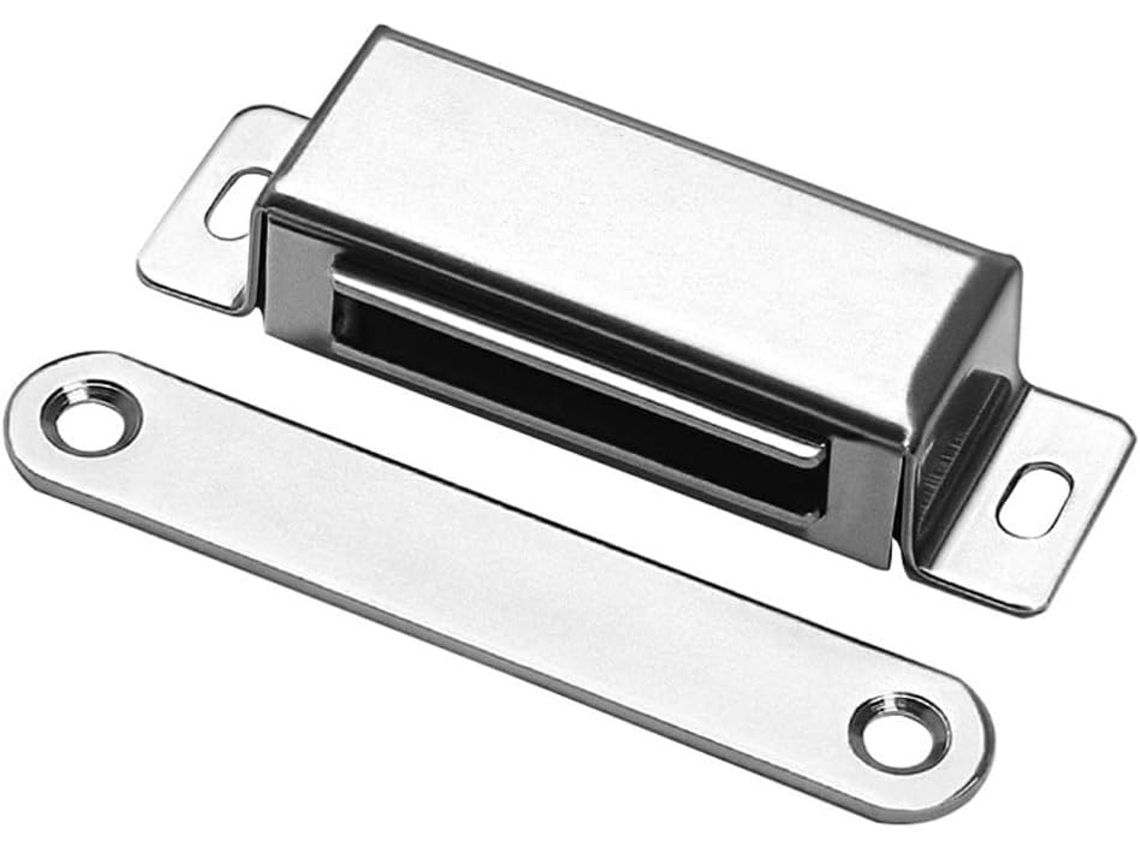 Fecho Magnético Para Porta De Armário, Resistente Até 20kg, Em Aço Inoxidável, Para Armários De Cozinha, Banheiro E