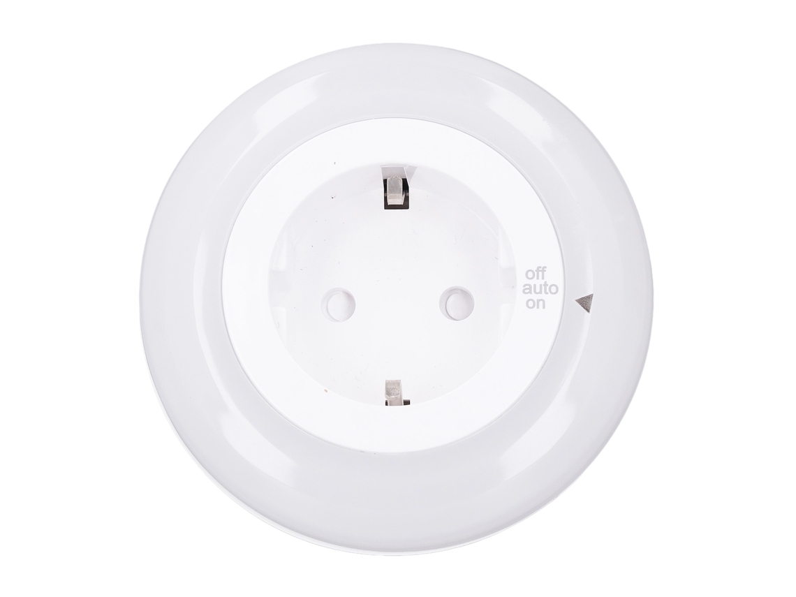 Rebe-luz Noturna Led Regulável Com Conversor De Tomada Interruptor Giratório 3 Modos Ajustáveis Para Quarto Banheiro