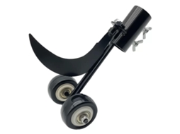 Arrancador De Ervas Manual Com Gancho – Removedor De Ervas Daninhas – Acessórios De Jardim – 20,5 × 11,5 × 6 Cm – Preto – Aço Carbono