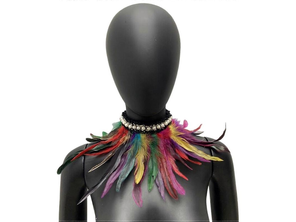 Blusa de pelo fluffy Fasst, com plumas, moda feminina, alta qualidade S/MARCA