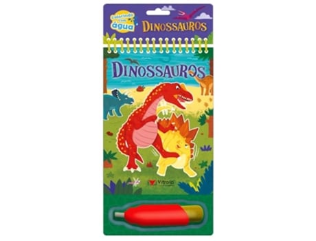Livro Aquabook - Dinossauros de Vitrola (Português)