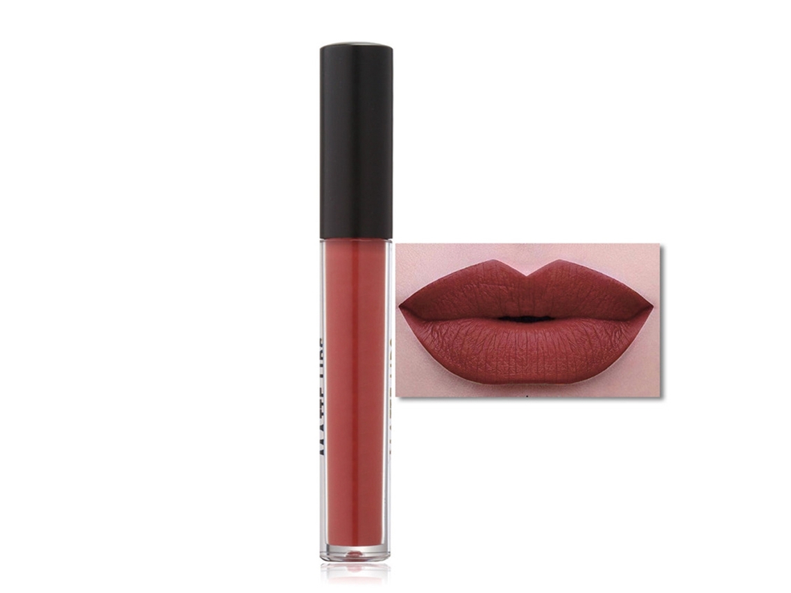 Focallure Gloss Labial Matte de Longa Duração à Prova d'Água, Hidratante, Maquiagem Cosmética 14