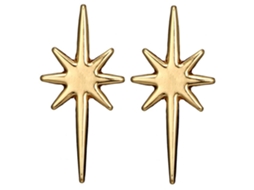 Brincos Liga Estrela Estilo Retro Design Fashion
