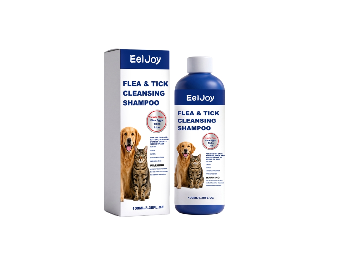 Shampoo Antipulgas e Carrapatos para Pets