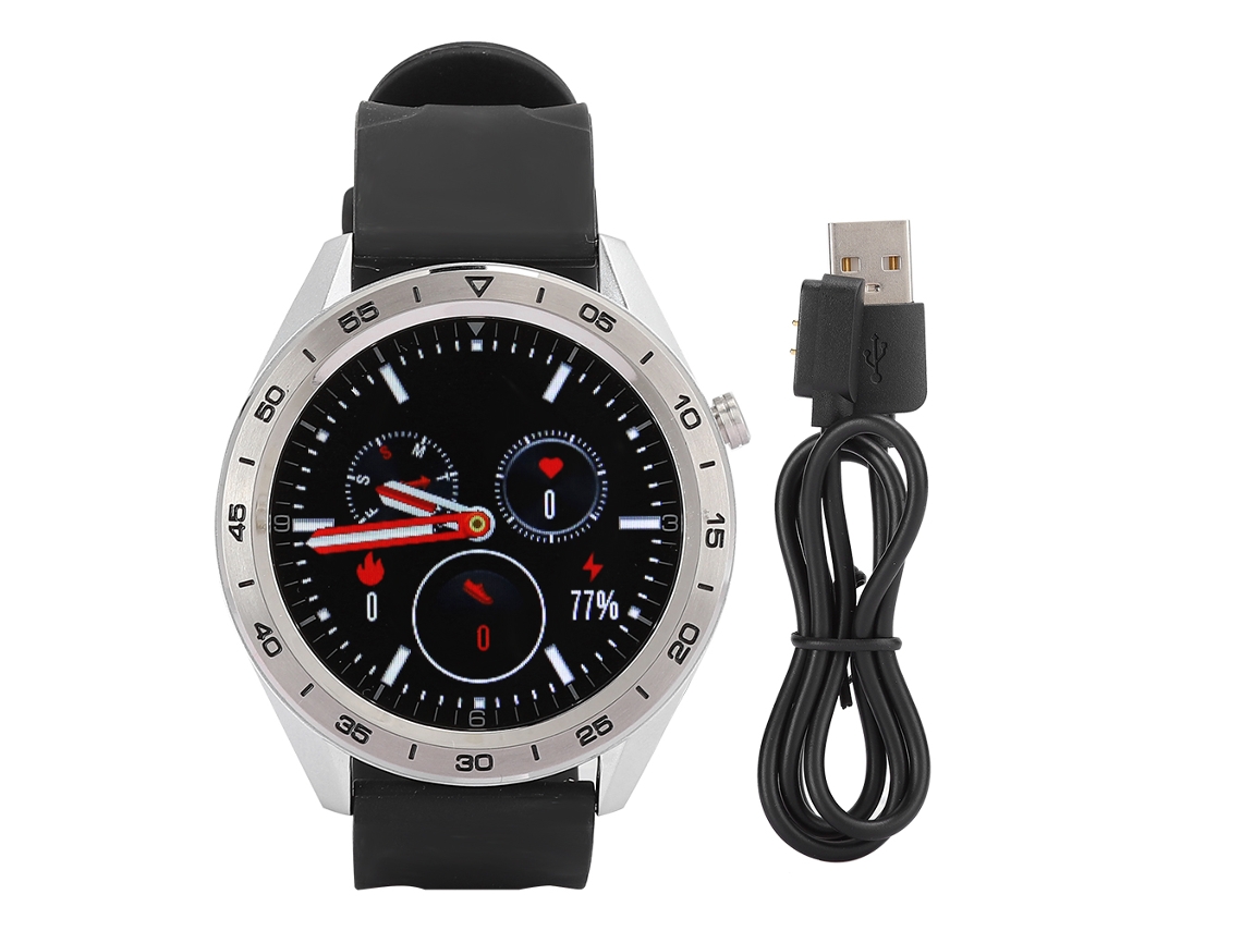Relógio Pulseira Inteligente EOOCOO (resistente À Água Ip68, Monitoramento de Frequência Cardíaca)