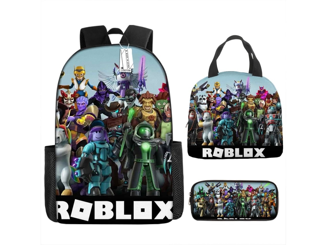 Mochila De Tres Piezas De Roblox*