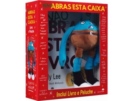 Livro Não Abras Esta Caixa - Não Abras Este Livro Nem No Natal De Andy Lee (português - Capa Dura)