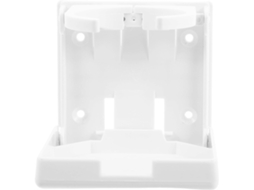 Suporte Para Copos Com Formato Elegante, Estável E Dobrável, Feito De Plástico Branco E Fácil De Limpar.