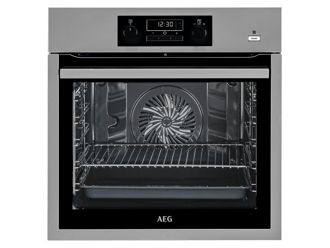 Forno a Vapor AEG PlusSteam BPS351120M (71 L - 56 cm - Pirolítico - Inox)