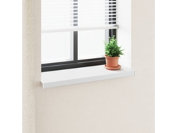 Vidaxl Soleira De Janela Branco 100 X 35 X 4,5 Cm Pvc