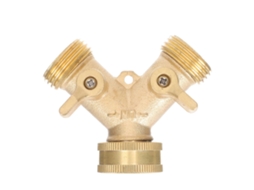 Conector De Mangueira Em Latão Reforçado Garante Conexão Firme