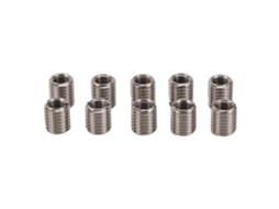 Kit De Reparo Insertos Roscados Em Aço Inoxidável, 10 Peças, Porca