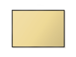 Magnetic Board Green Vintage For The Living Room Espelharte (100x70 Cm)