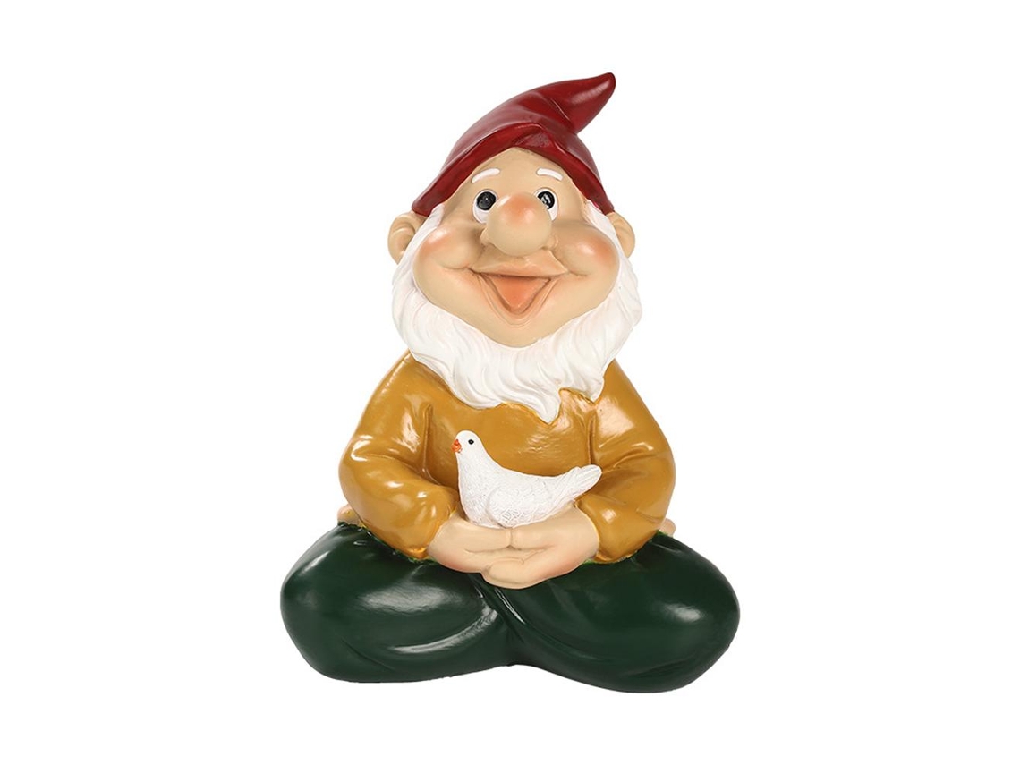 Estátua De Gnomos De Resina Para Jardim Figurinas Decorativas Exteriores