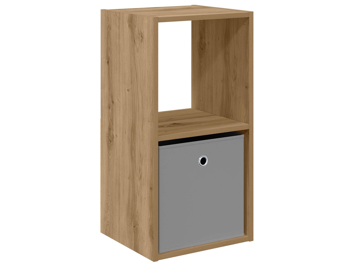 Conjunto 1 Mesa-de-cabeceira Vidaxl Castanho Derivados De Madeira (35 X 32 X 68,5 Cm)