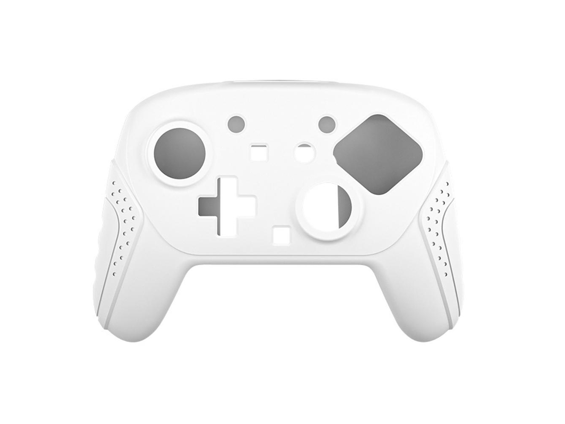 Capa Para Comando Nintendo Switch 2 Pro, Capa Protetora De Silicone Resistente A Choques, Branca Gertiz
