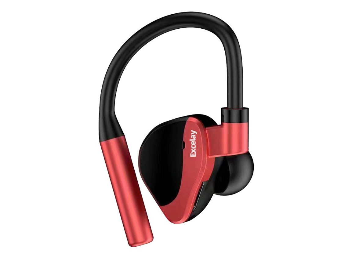 Auriculares Bluetooth True Wireless L15 Touch Control 5.2 Ipx5 À Prova D'Água desportos para Treino Vermelho