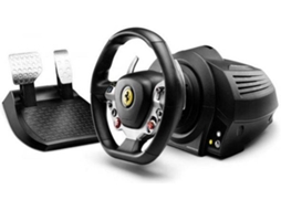 Volante + Pedais THRUSTMASTER TX Ferrari 458 Italia (Xbox One - Preto)
