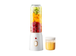 Mini Liquidificador Elétrico 450ml Usb, Potente, para Frutas e Batidos, Ideal para Casa, Escola e Exterior.