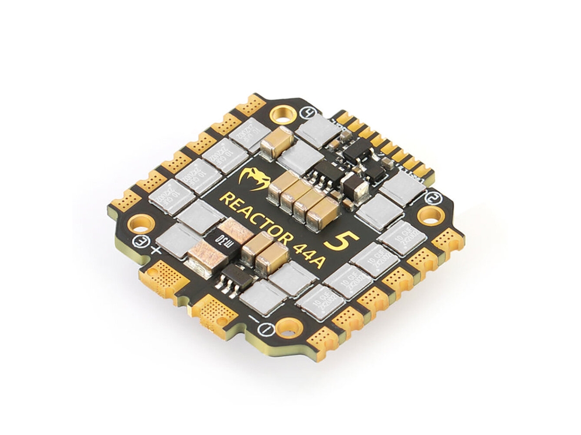 Esc Brushless 20x20mm Mamba Mamba5 5 Reactor 44 Esc 44a Blheli_32 4 em 1 Brushless Esc 4 6s para Drone Rc Fpv Racing MDUG