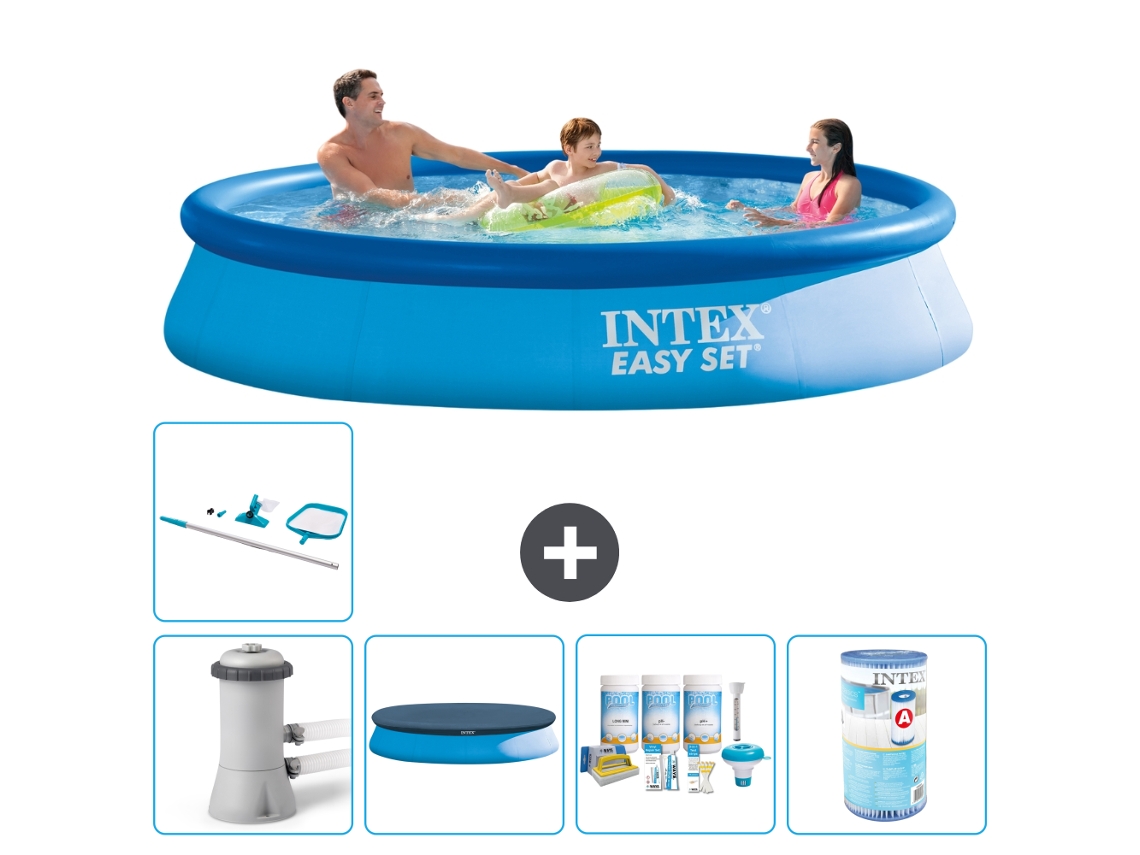 Intex Piscina Easy Set Redonda - 366x76 Cm - 6-peças S30989