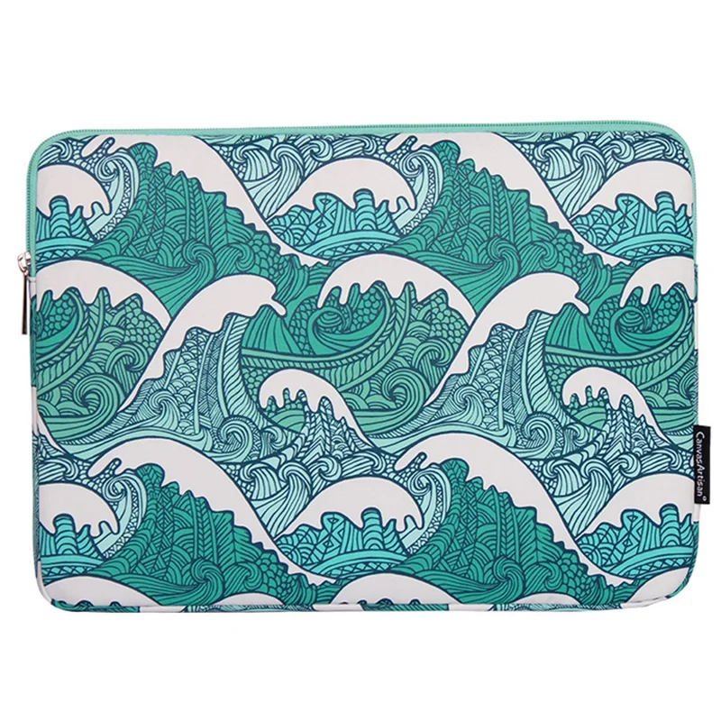 Capa Halinuia Para Macbook 12 E Air 11,6 Polegadas Pele Pu Azul Serenity (design Envelope, Suporte Integrado)